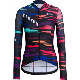 Maillot Cyclisme 2018 Canyon-SRAM Femme Manches Longues N001